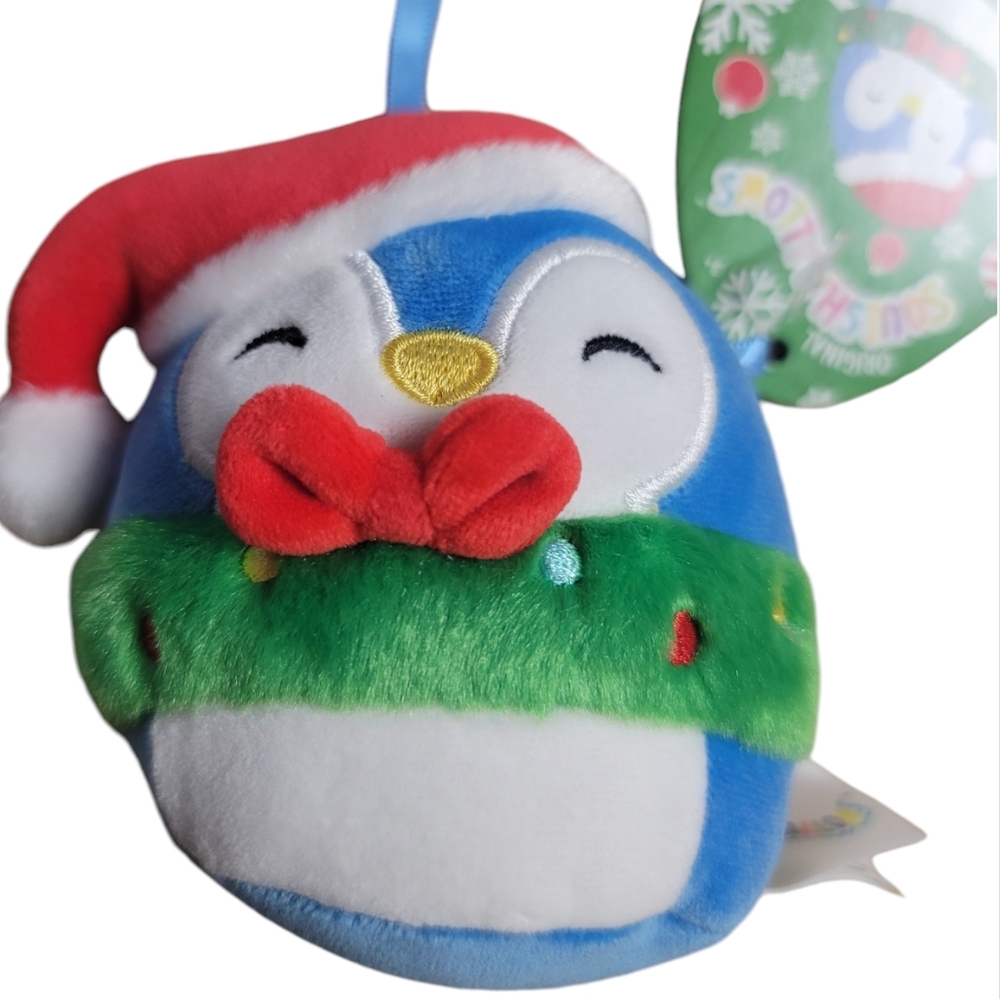 Original Squishmallows "Puff" Christmas Tree Hanging Ornament Santa Hat 11/30/21